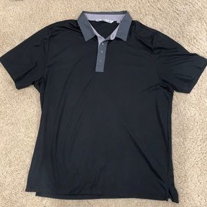 Mens XXL travis Mathew black golf shirt